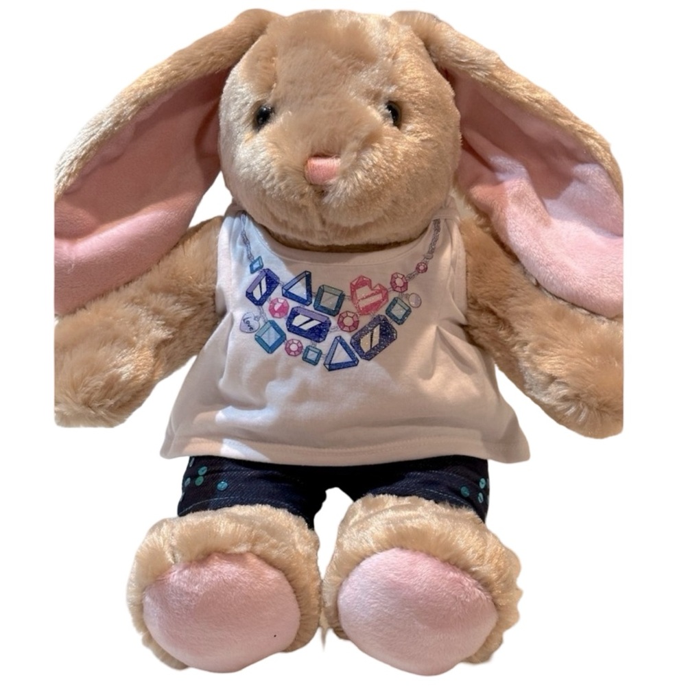 Build-A-Bear Jeweled Tank Top and Shorts, Bunny Plush NOT‎ Included